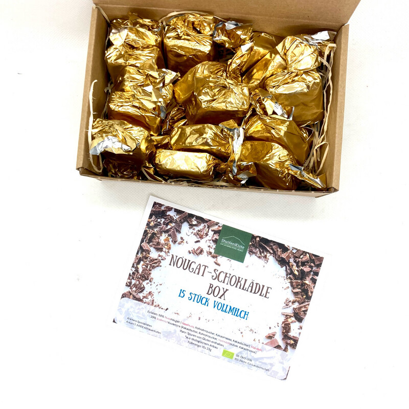 Schächtele Nougat Box 15 Stück Schächtele Nougat Box 15 Stück