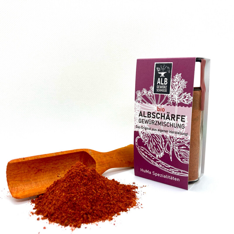 Bio-Albschärfe Gewürzmischung Streuer 50g Bio-Albschärfe Gewürzmischung Streuer 50g