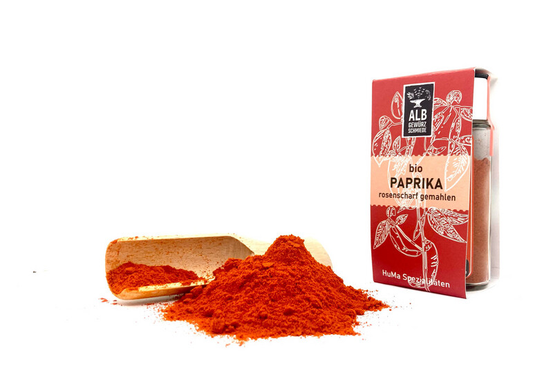 Bio-Paprika rosenscharf gemahlen Streuer 45g Bio-Paprika rosenscharf gemahlen Streuer 45g