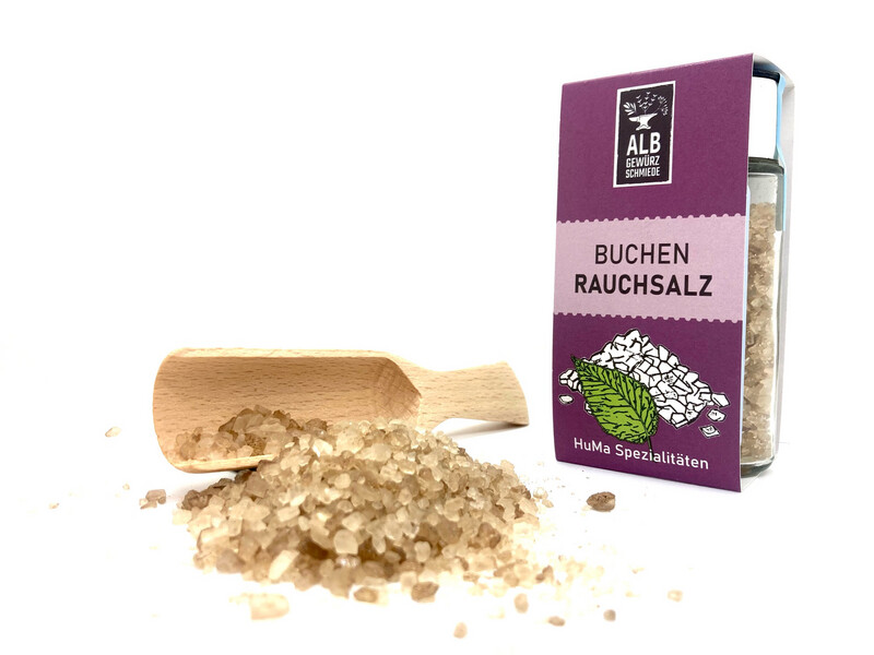 Buchen-Rauchsalz Streuer 100g