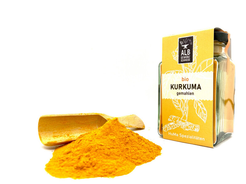 Bio-Kurkuma gemahlen Glas 110g Bio-Kurkuma gemahlen Glas 110g