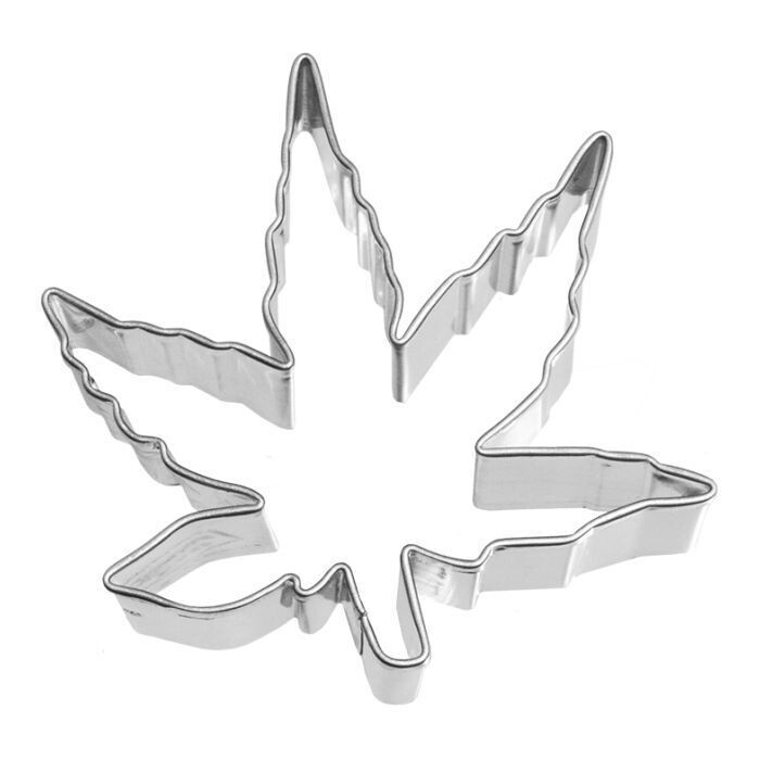 Ausstecher Hanfblatt Ahornblatt 6cm Ausstecher Hanfblatt Ahornblatt 6cm