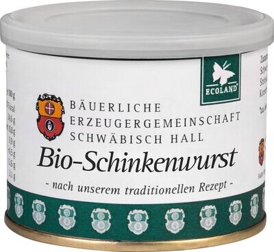 Bio Schinkenwurst grob 200 g