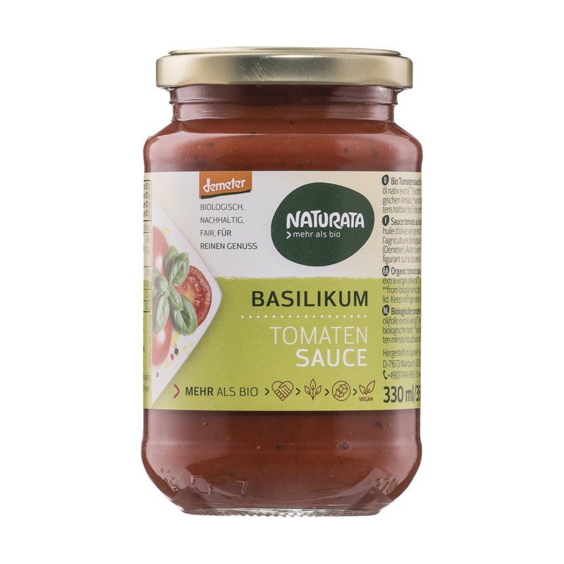 Tomatensauce Basilikum 330 ml Tomatensauce Basilikum 330 ml