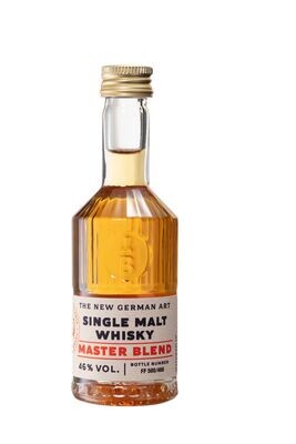 Single Malt Whisky "MASTER BLEND" 0,05l