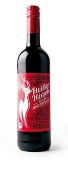 Glühwein rot Heißer Hirsch 0,75l