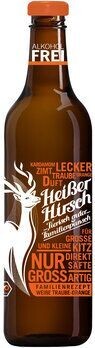 Heißer Hirsch Familienpunsch Weiße Traube Orange Glas 750ml Heißer Hirsch Familienpunsch Weiße Traube Orange Glas 750ml