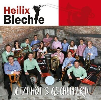 Heilix Blechle CD"Jetzt hot's gscheppert" Schwäbische Blasmusik