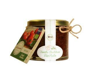 Tomate-Basilikum Bio-Pesto 110 g Tomate-Basilikum Bio-Pesto 110 g