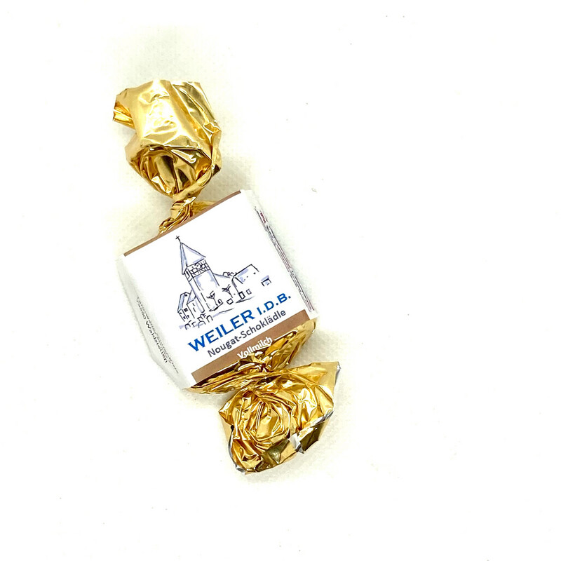 Nougat Schoklädle (Weiler in den Bergen) Vollmilch 23 g Nougat Schoklädle (Weiler in den Bergen) Vollmilch 23 g