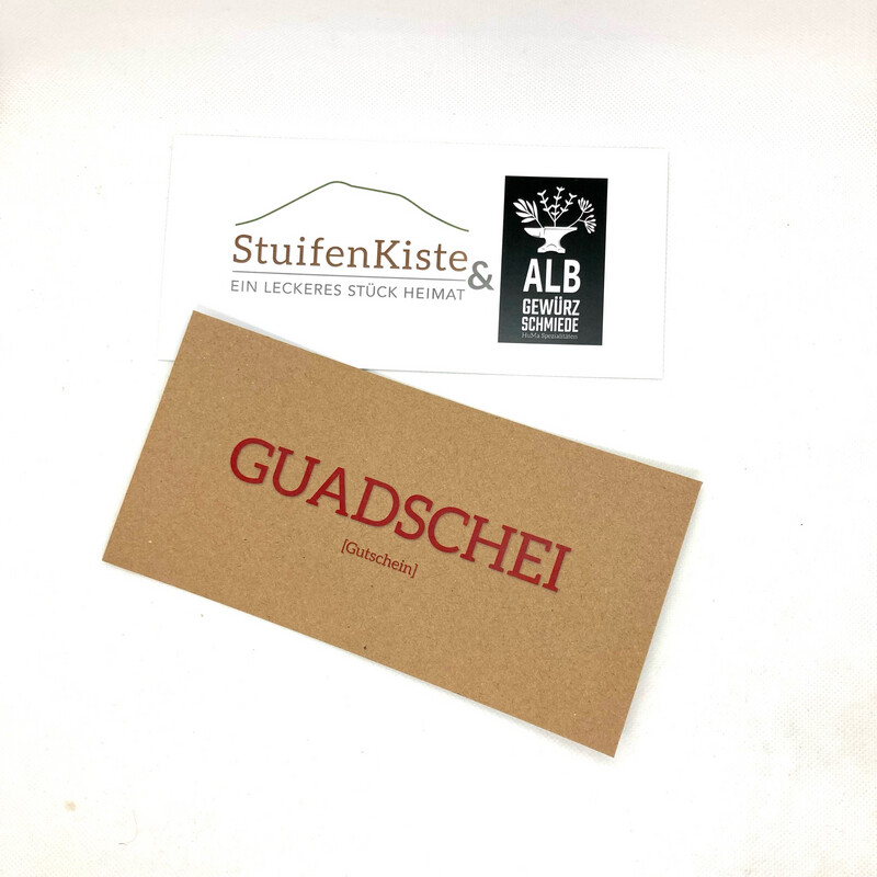 Geschenkgutschein [GUADSCHEI]