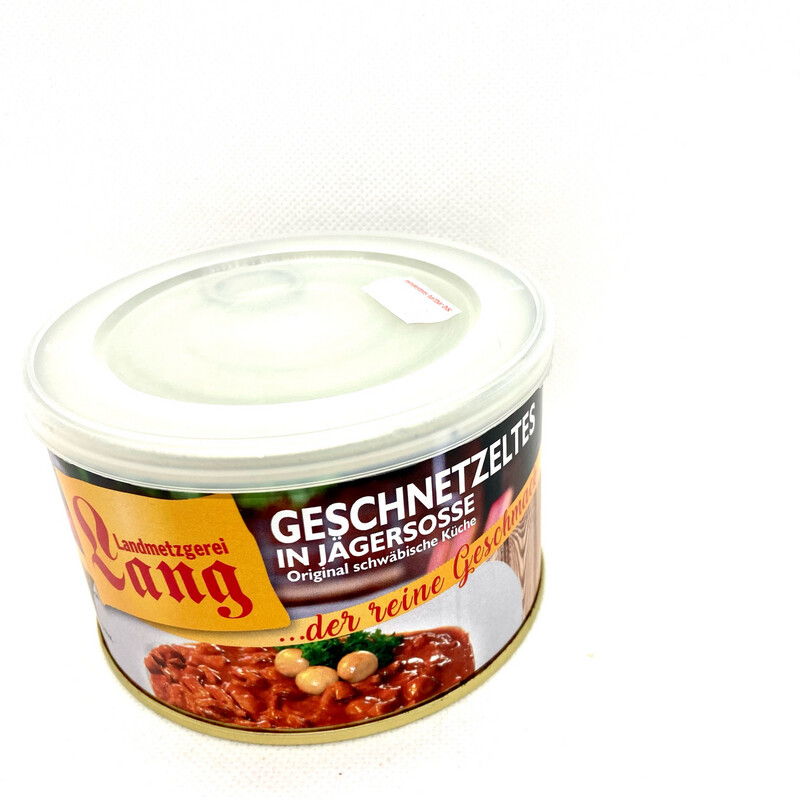 Geschnetzeltes in Jägersoße 400g Geschnetzeltes in Jägersoße 400g