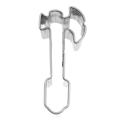 Streitaxt Ausstechform 6 cm – Edelstahl Plätzchenform