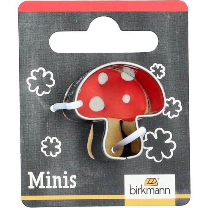 Mini-Ausstechform Pilz Edelstahl | 2,7 cm