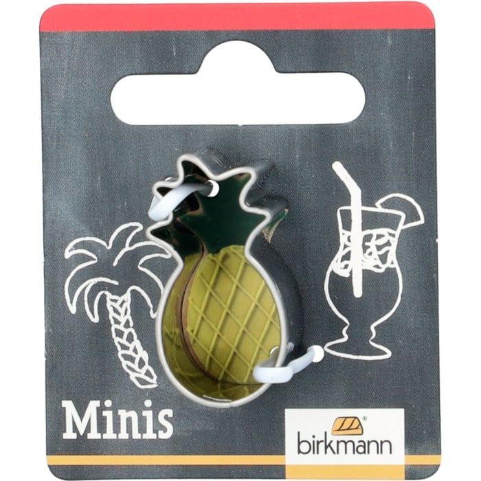 Mini-Ausstechform Ananas Edelstahl | 3 cm