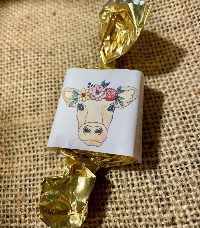 Kuh Nougat-Schoklädle 23g schwäbisch Kuh Nougat-Schoklädle 23g schwäbisch