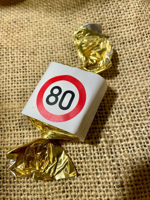 80er Nougat-Schoklädle 23g schwäbisch 80er Nougat-Schoklädle 23g schwäbisch