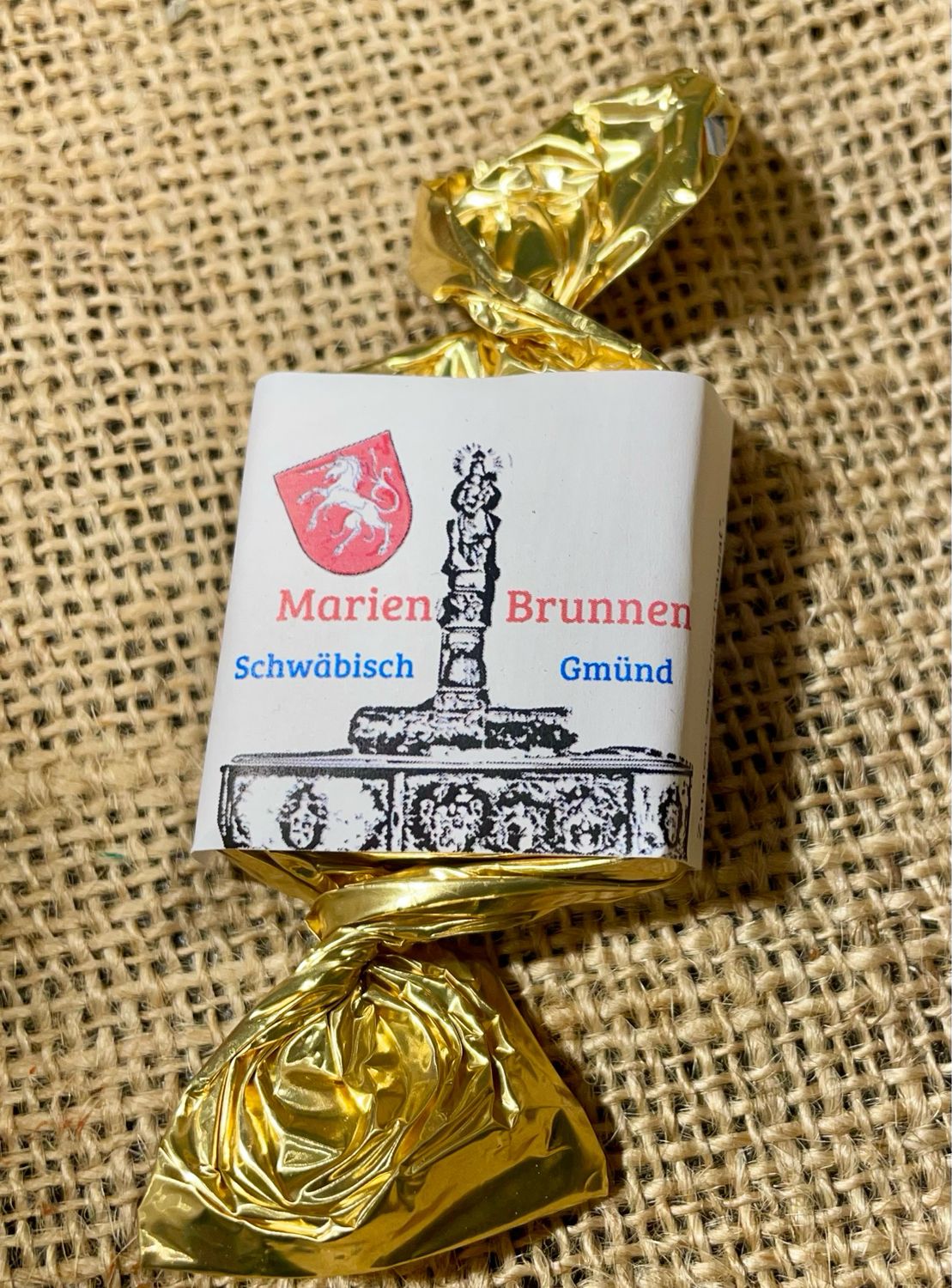 Marienbrunnen Nougat-Schoklädle 23g schwäbisch