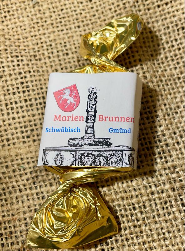 Marienbrunnen Nougat-Schoklädle 23g schwäbisch Marienbrunnen Nougat-Schoklädle 23g schwäbisch