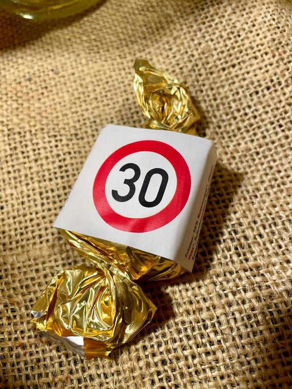 30er Nougat-Schoklädle 23g schwäbisch 30er Nougat-Schoklädle 23g schwäbisch