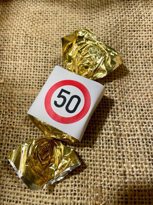 50er Nougat-Schoklädle 23g schwäbisch 50er Nougat-Schoklädle 23g schwäbisch