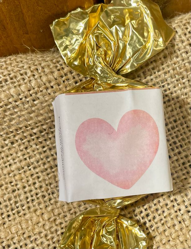 Herz Nougat-Schoklädle 23g schwäbisch Herz Nougat-Schoklädle 23g schwäbisch