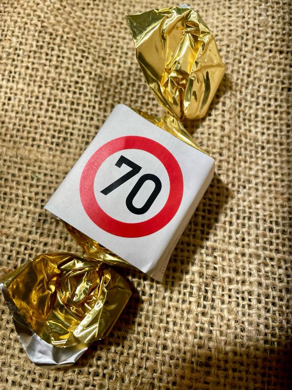 70er Nougat-Schoklädle 23g schwäbisch 70er Nougat-Schoklädle 23g schwäbisch