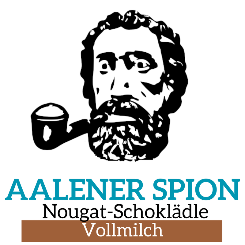 Nougat Schoklädle (Aalener Spion) 23 g Nougat Schoklädle (Aalener Spion) 23 g