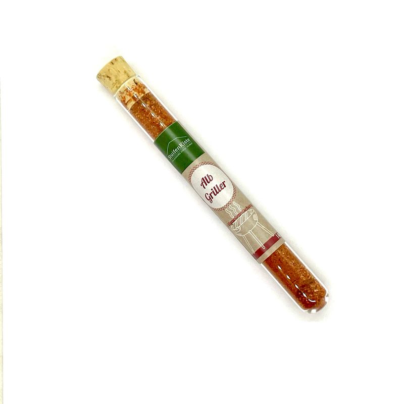 Albgriller Reagenzglas (bio) 14g Grillgewürz Albgriller Reagenzglas (bio) 14g Grillgewürz