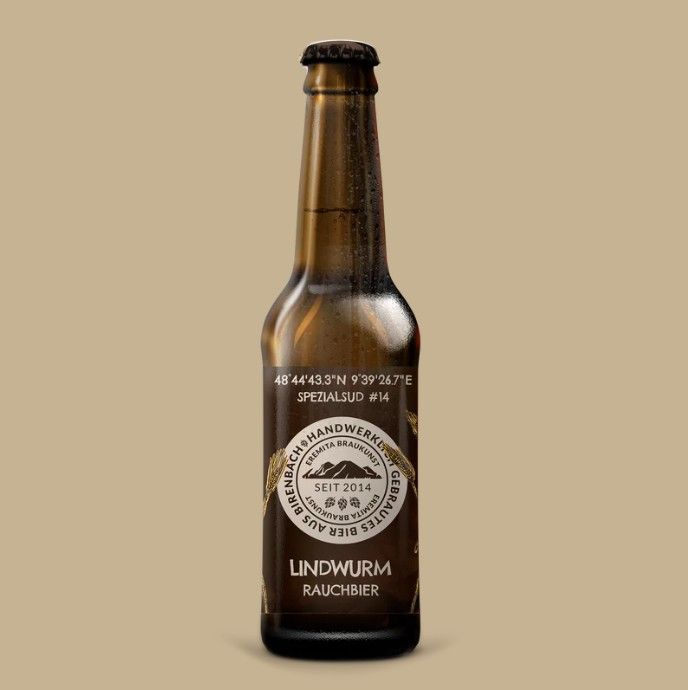 Lindwurm Rauchbier Spezialsud 0,33l Lindwurm Rauchbier Spezialsud 0,33l