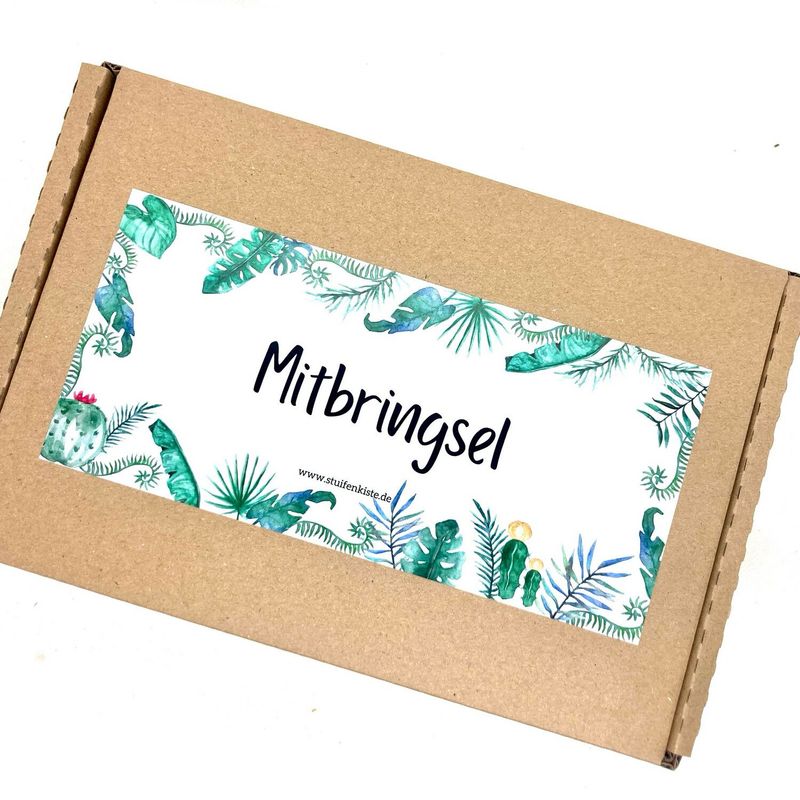 Geschenkkarton Geschenkschachtel mit Geschenkkarton Geschenkschachtel mit "Etikett" Größe: M