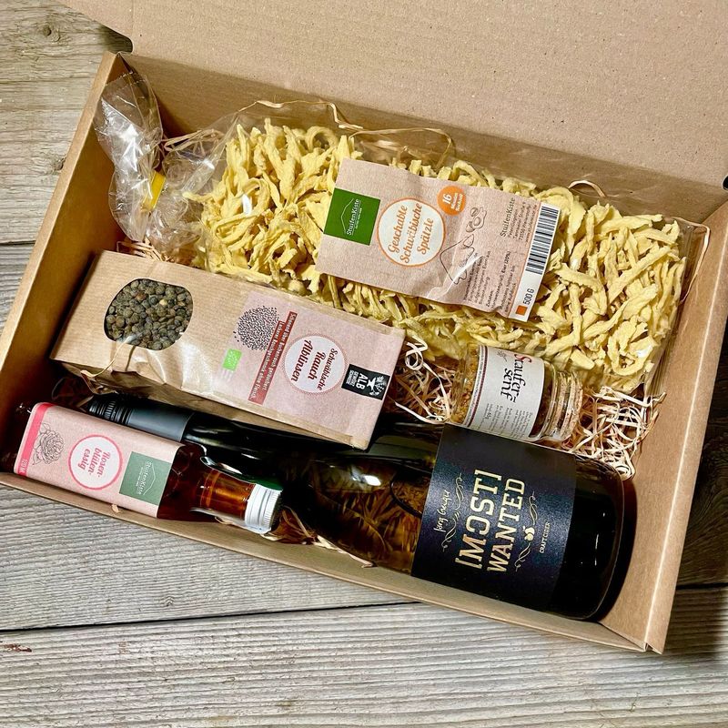 Linsen mit Spätzle - Schwäbisch Geschenkt Linsen mit Spätzle - Schwäbisch Geschenkt
