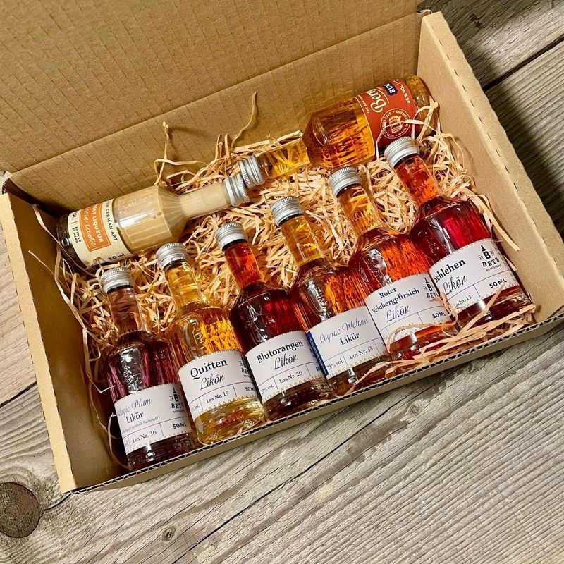 Likör-Lager Schachtel Geschenkbox Likör-Lager Schachtel Geschenkbox "Likör-Lager"