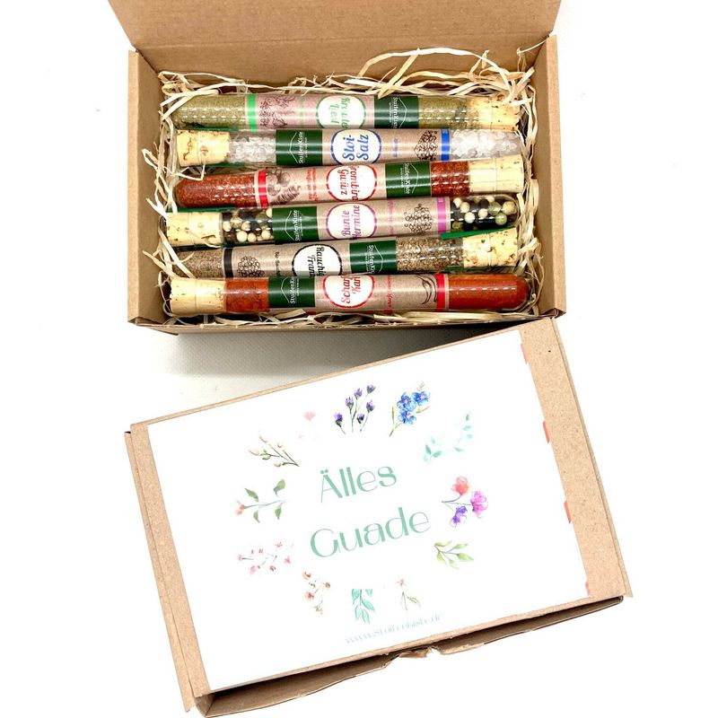 Schächtele Geschenkbox Schächtele Geschenkbox "Gewürz-Josef"