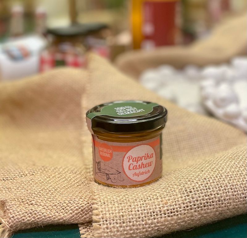 Paprika-Cashew Aufstrich 90 g Paprika-Cashew Aufstrich 90 g