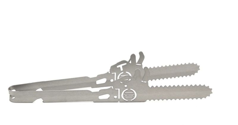 Grillzange Grillzange "Motorsäge"