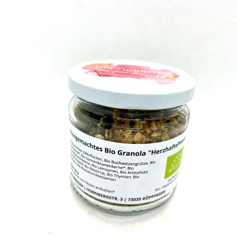Bio Granola „Herzhaftepower“ 85g Bio Granola „Herzhaftepower“ 85g
