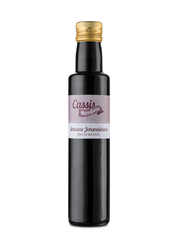 Balsamessig Schwarze Johannisbeere 250ml