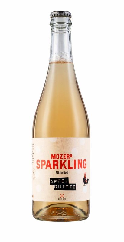 Mozers Sparkling Apfel Quitte 750ml alkoholfrei
