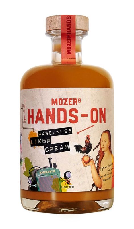 Mozers Hands-on Haselnusslikör creme 100ml Mozers Hands-on Haselnusslikör creme 100ml