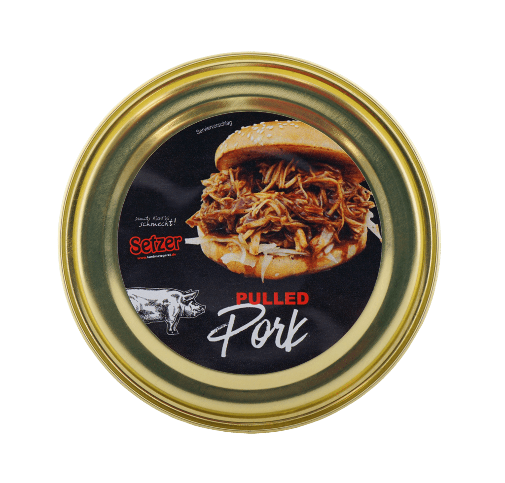Pulled Pork in der Dose 400g