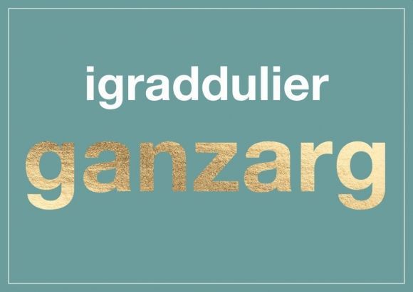 Postkarte  I graddulier ganzarg