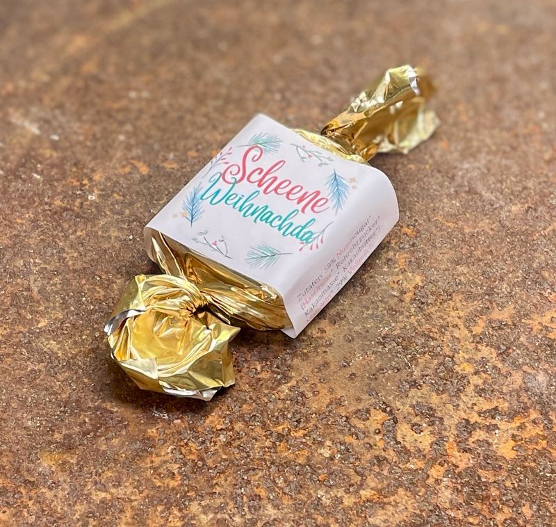 Scheene Weihnachda Nougat-Schoklädle 23g Scheene Weihnachda Nougat-Schoklädle 23g