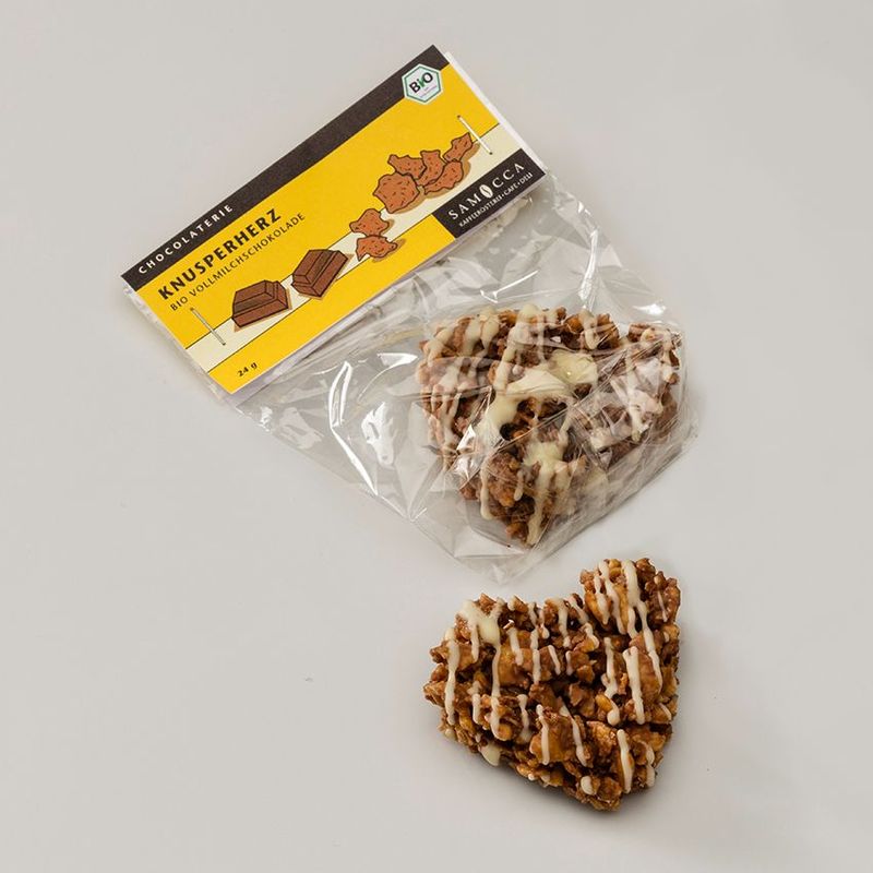 Knusperherz  Vollmilchschokolade 24g