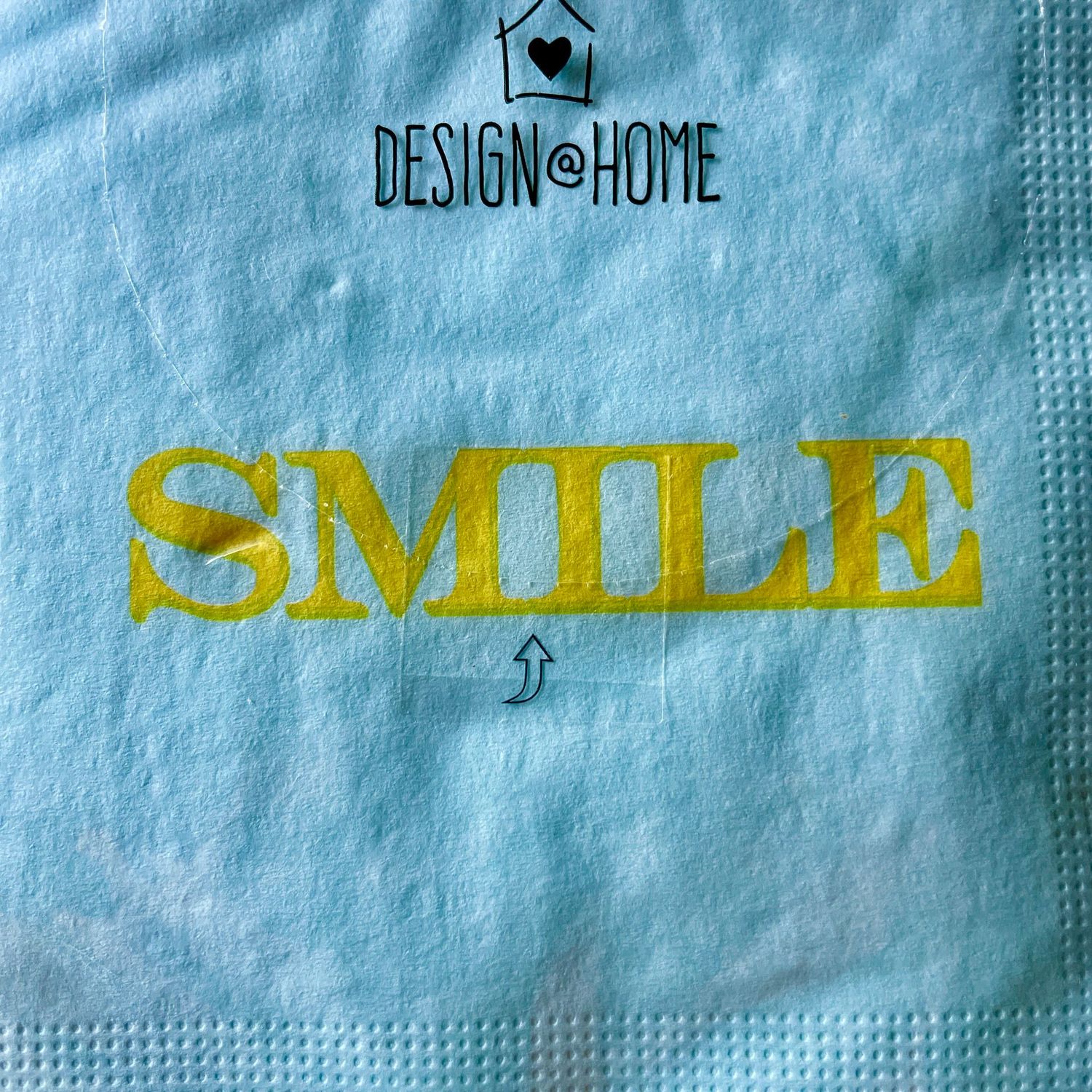 Smile Servietten Türkis 25x25cm 20 Stück
