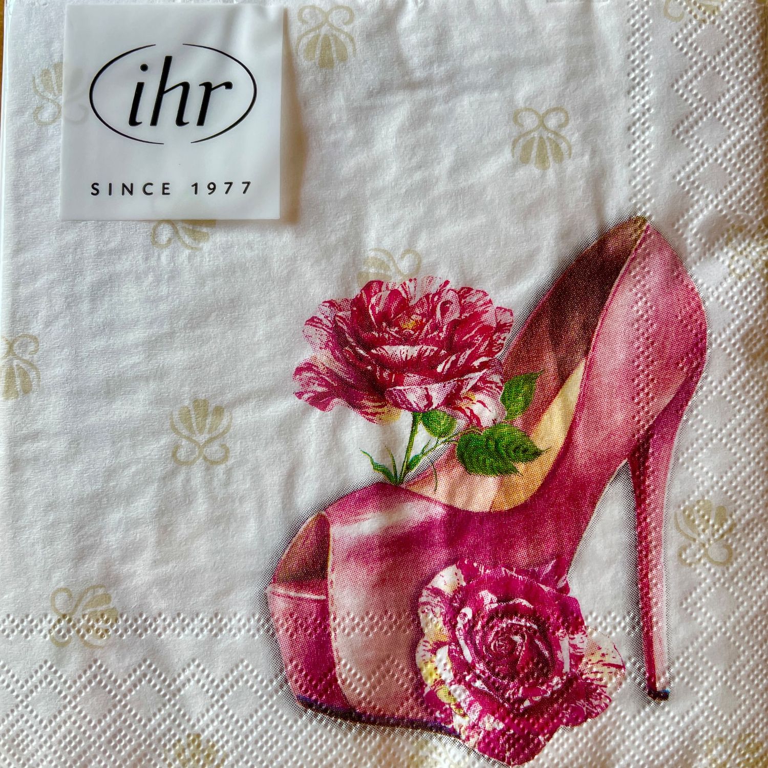 Stöckelschuh Servietten High Heel 25x25cm 20 Stück
