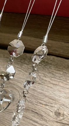 Glasaufhänger SCHNEEFLOCKE Aufhänger