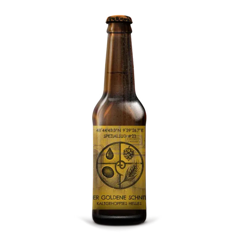 Der Goldene Schnitt Kalgehopftes HELLES 0,33l Der Goldene Schnitt Kalgehopftes HELLES 0,33l