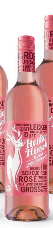Glühwein Rosé Heißer Hirsch 0,75l