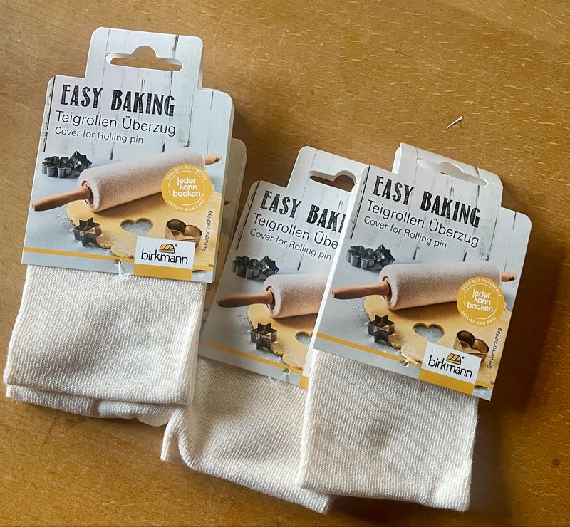 Teigrollen-Hülle Baumwolle - KEIN KLEBEN VON TEIG